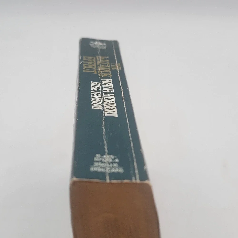Frank Herbert Bill Ransom The Lazarus Effect Paperback 1983 Sci-Fi Good